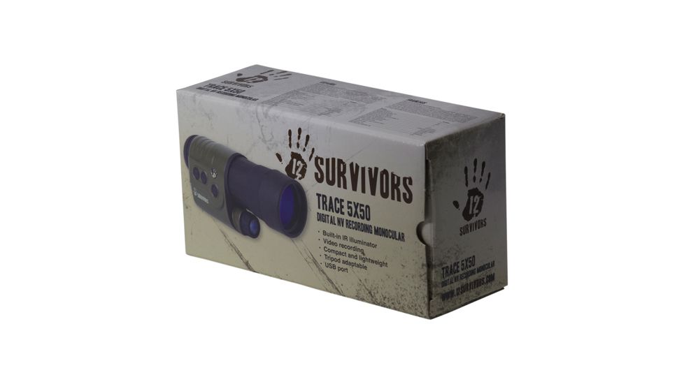 12 Survivors Digital NV Recording Monocular Trace 5x50 TS18053