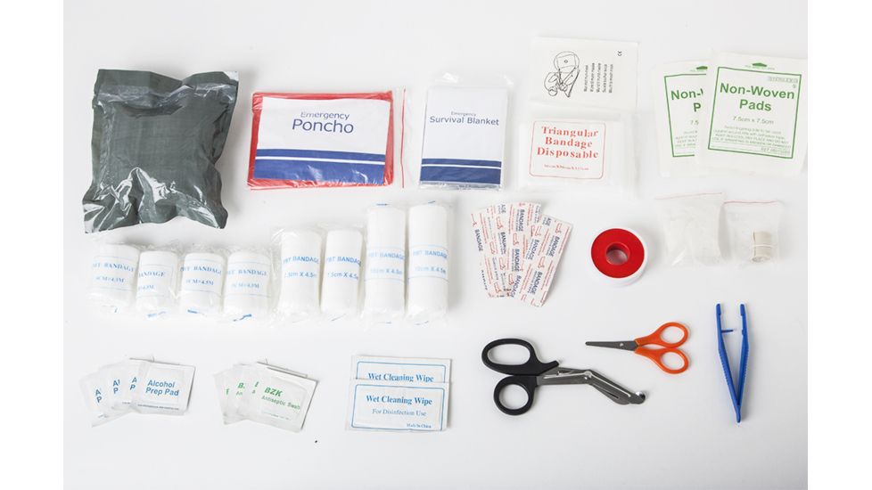 12 Survivors First Aid Rollup Kit TS42000B