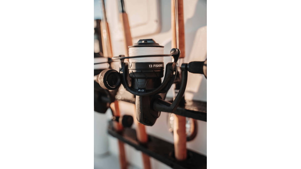 Rapala AL13 Spinning Reel 6.2:1 Speed Ratio, Salt, Black, 3, AL13-6.2-3.0