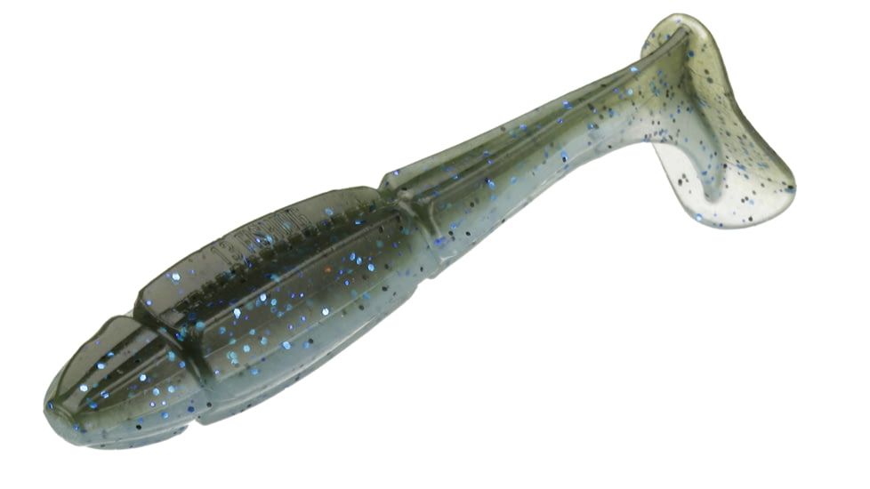 13 Fishing Churro Paddle Tail Swimbaits, 6, 4.75in, Mojito, CHU4.75-5