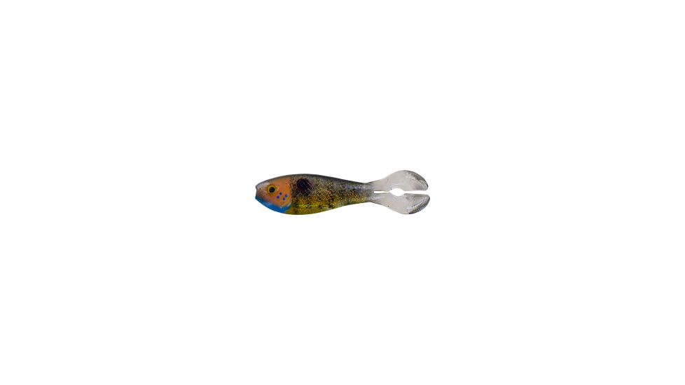 Big Bite Baits Real Deal Shad Soft Baits, 5 per Pack, Bluegill, 3 inch, RDSH