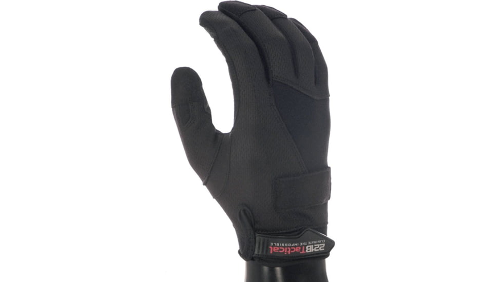 221B Tactical Exxtremity Patrol Gloves 2.0, Black, Small, EXTYPTLG2-S-BLK