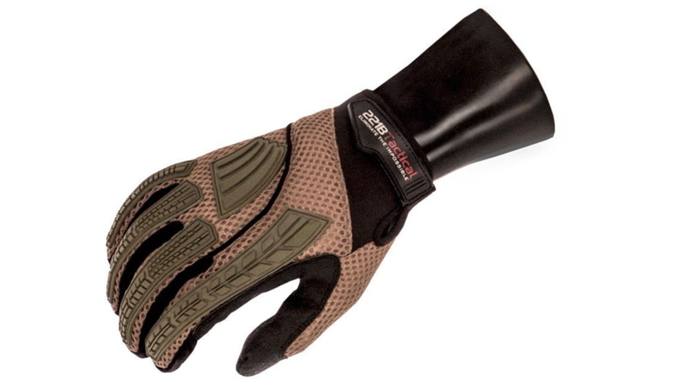 221B Tactical Guardian Maxx-Air Elite Level 5 Cut Resistant, Water Resistant Gloves, Camo, Extra Large, 616621412629