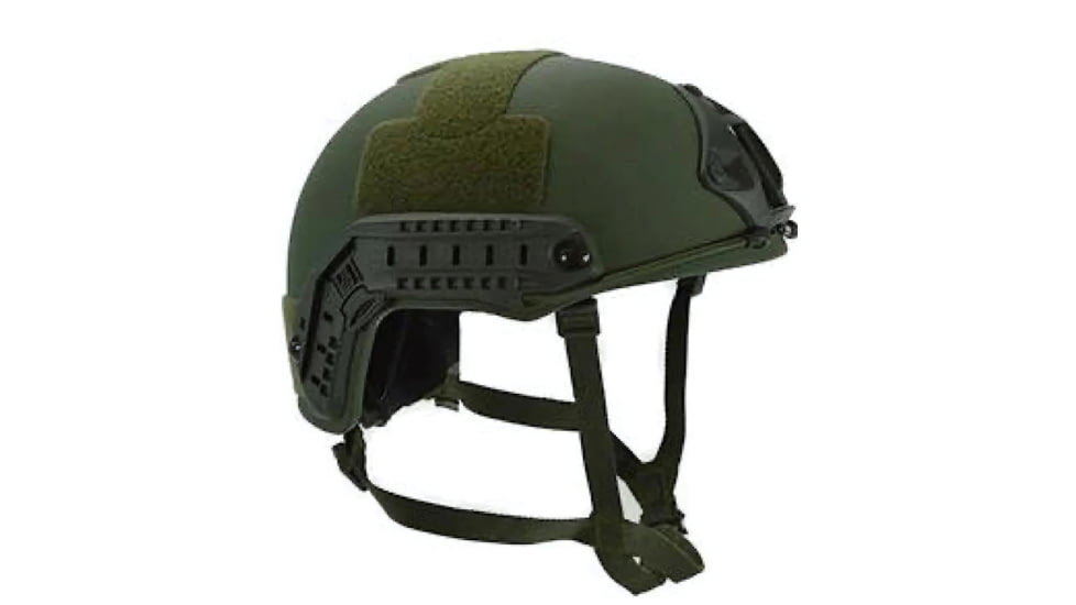 221B Tactical L3A Legacy Special Ops Ballistic Helmet, OD Green, Small/Medium, LSSFASTHELM-S/M-ODG