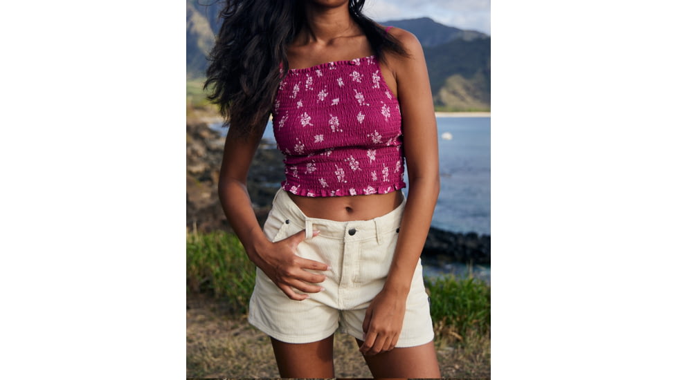 Body Glove Daydreamer Smocked Fitted Tank-Top - Fuchsia CE143A70, L, Fuchsia, JT25390-678-L