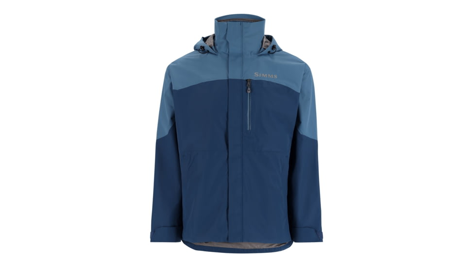 Simms Fishing Products Ms Simms Challenger Fishing Jacket 1C6D8609, Midnight, 4XL, 13675-403-80