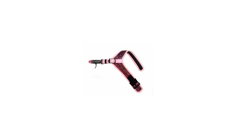 30-06 Outdoors Compact Release Mustang with Sally Pink Camo Buckle Strap, REL-MS