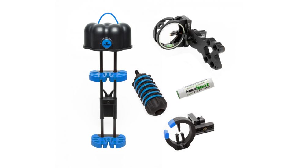 30-06 Outdoors Saber 5pc Bow Package, Black/Blue, BPK-BL