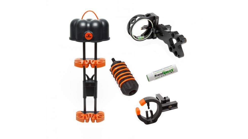 30-06 Outdoors Saber 5pc Bow Package, Black/Orange, BPK-OR
