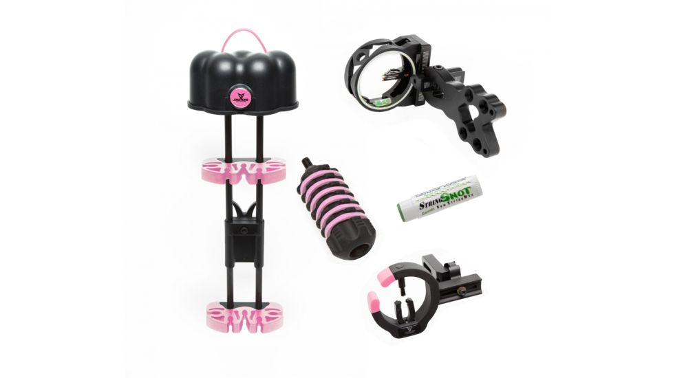 30-06 Outdoors Saber 5pc Bow Package, Black/Pink, BPK-PK