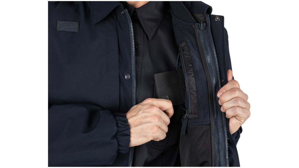 5.11 Tactical 4-In-1 Patrol Jacket 2.0 - Mens, Dark Navy, L, 48359ABR-724-L-R