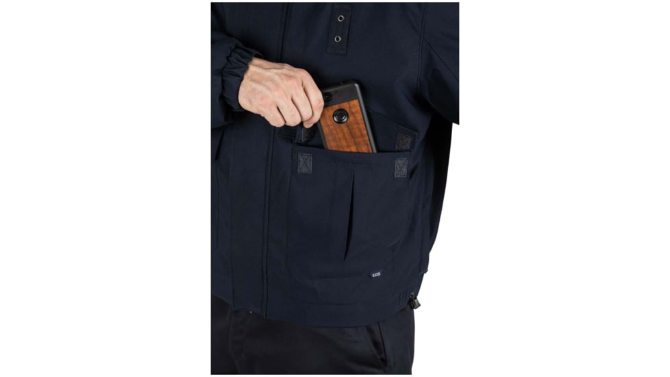 5.11 Tactical 4-In-1 Patrol Jacket 2.0 - Mens, Dark Navy, L, 48359ABR-724-L-R