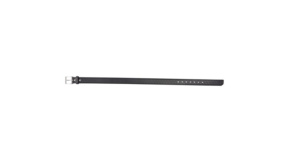 5.11 Tactical 59503 Basketweave Leather Belt, Black, Nickel Buckle, 36 to 38in