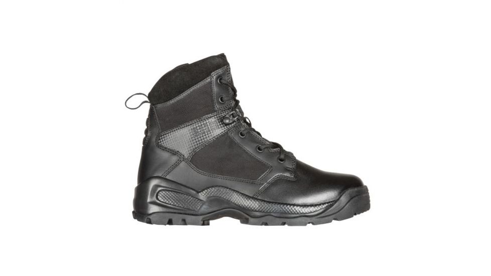 5.11 Tactical A.T.A.C. 2.0 6in Side Zip Boot - Mens, Wide, Black, 10 12394-019-10-W