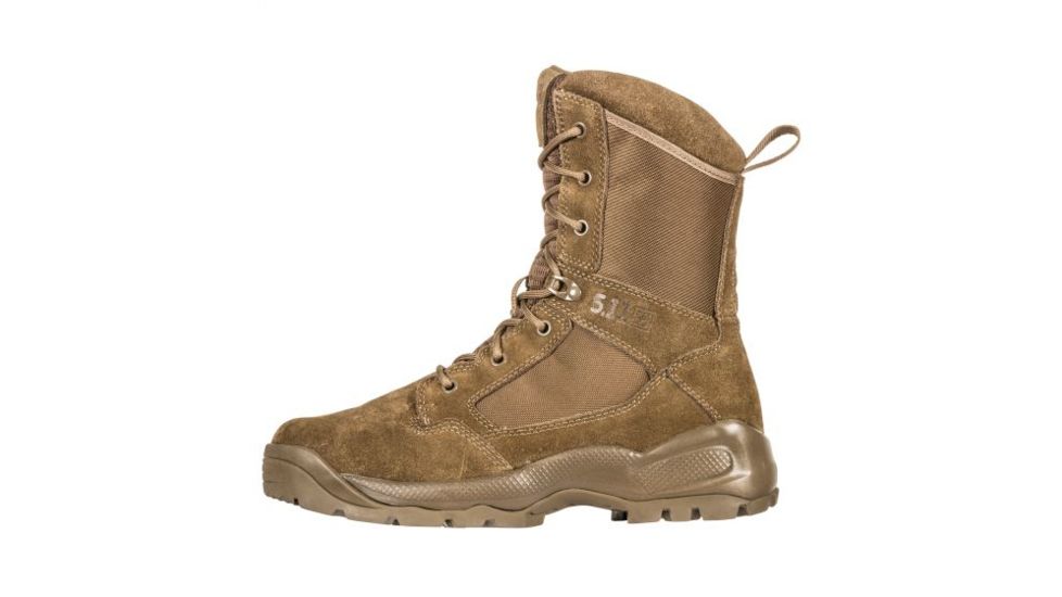 5.11 Tactical A.T.A.C. 2.0 8in Desert Boot - Mens, Regular, Dark Coyote, 7.5 12393-106-7.5-R
