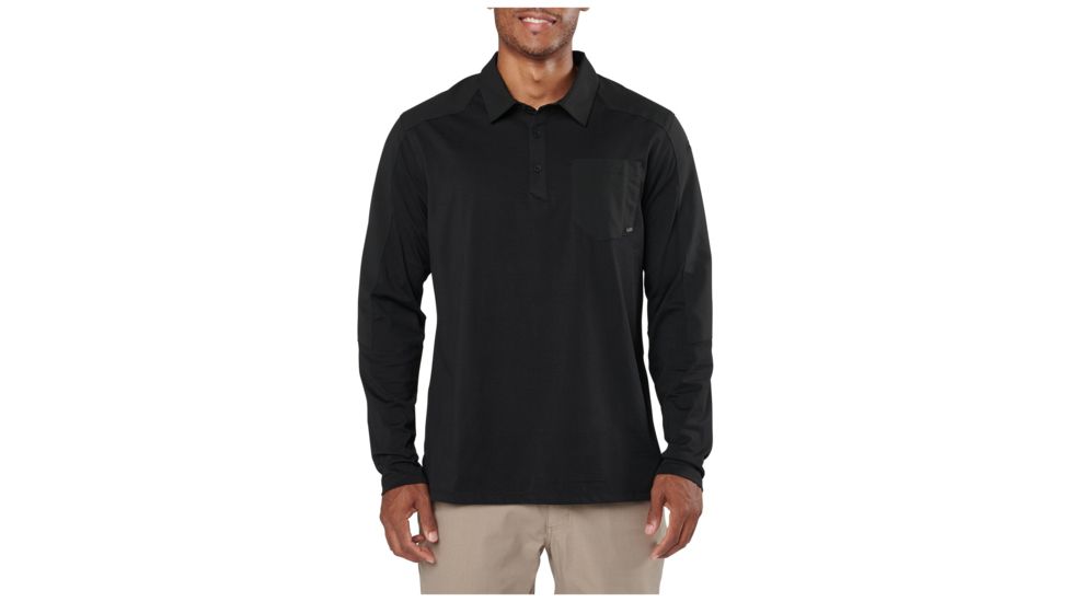 5.11 Tactical Artillery Long Sleeve Top, Black - 72125-019-XL