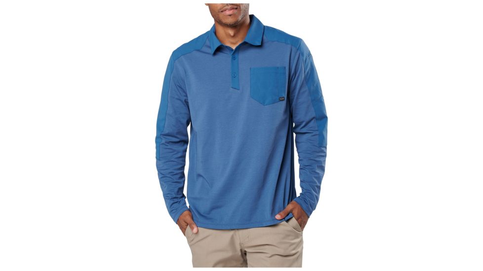 5.11 Tactical Artillery Long Sleeve Top, Ensign Blue - 72125-678-L