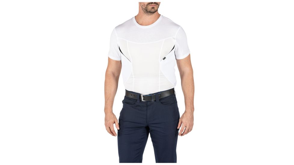 5.11 Tactical CAMS S/S Baselayer - Mens, White, L, 41222ABR-010-L