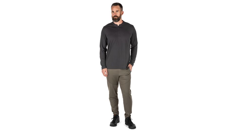 5.11 Tactical Catalyst 1/4 Zip Shirt - Mens, Volcanic, Extra Large, 82118-098-XL