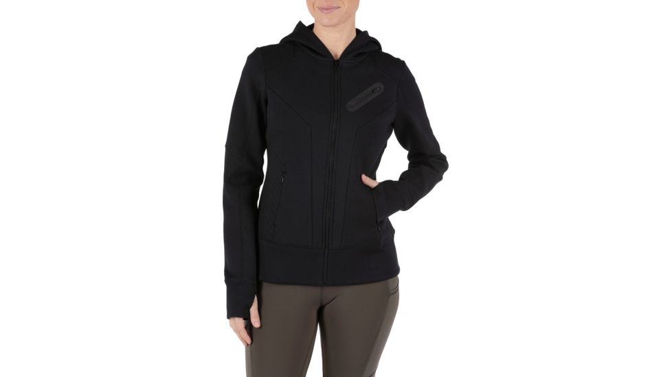 5.11 Tactical Emma Full Zip Sweatshirt - Womens, Black, Medium, 62079-019-M