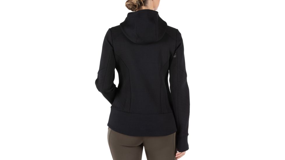 5.11 Tactical Emma Full Zip Sweatshirt - Womens, Black, Medium, 62079-019-M