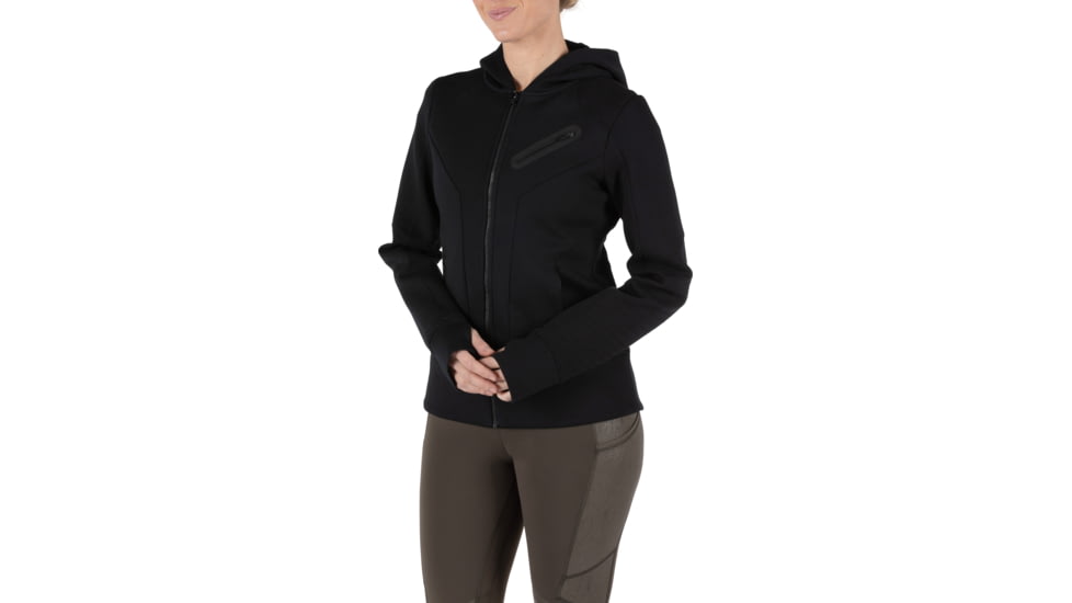 5.11 Tactical Emma Full Zip Sweatshirt - Womens, Black, Medium, 62079-019-M