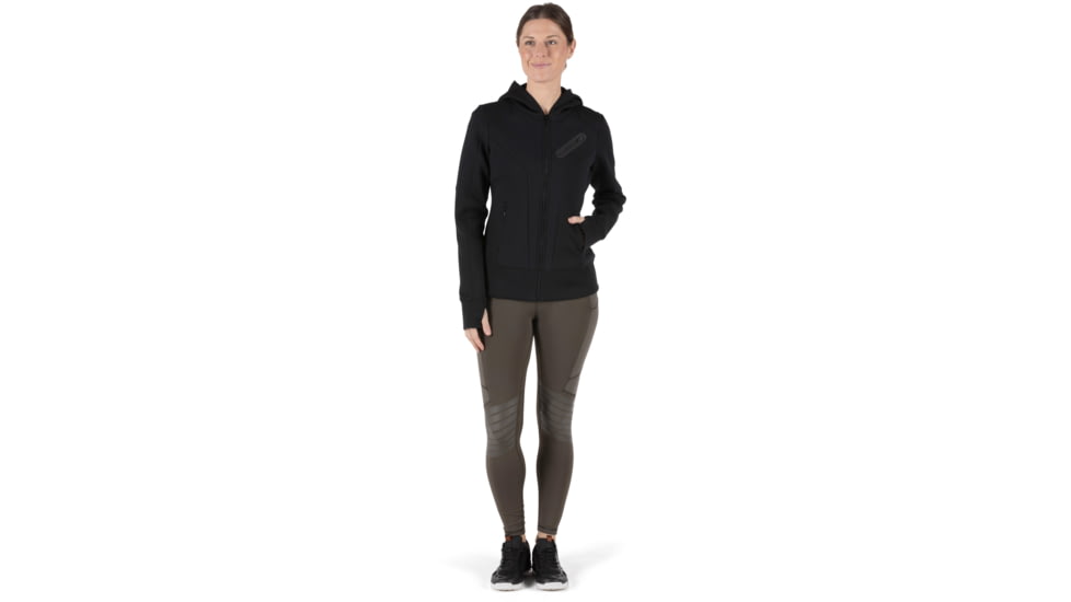 5.11 Tactical Emma Full Zip Sweatshirt - Womens, Black, Medium, 62079-019-M