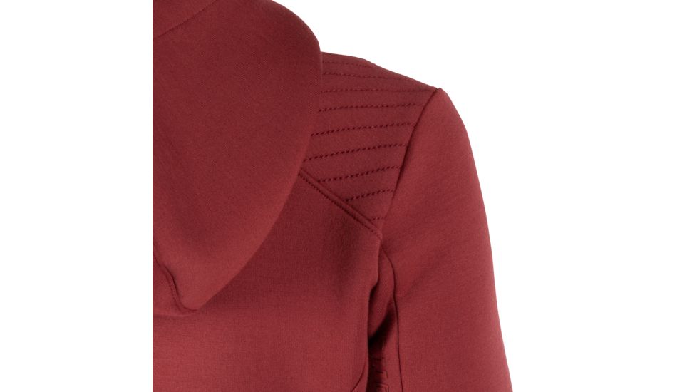 5.11 Tactical Emma Full Zip Sweatshirt - Womens, Cabernet, Large, 62079-569-L