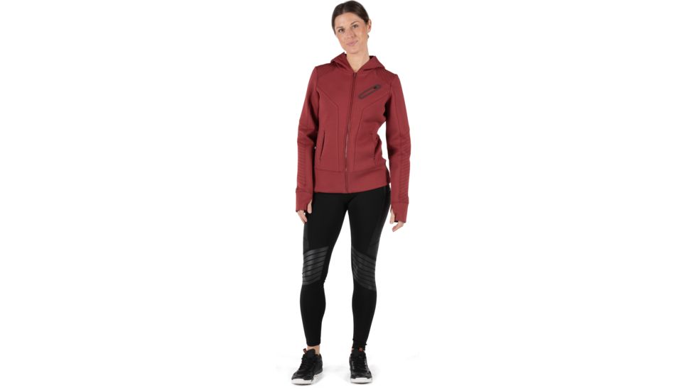 5.11 Tactical Emma Full Zip Sweatshirt - Womens, Cabernet, Large, 62079-569-L