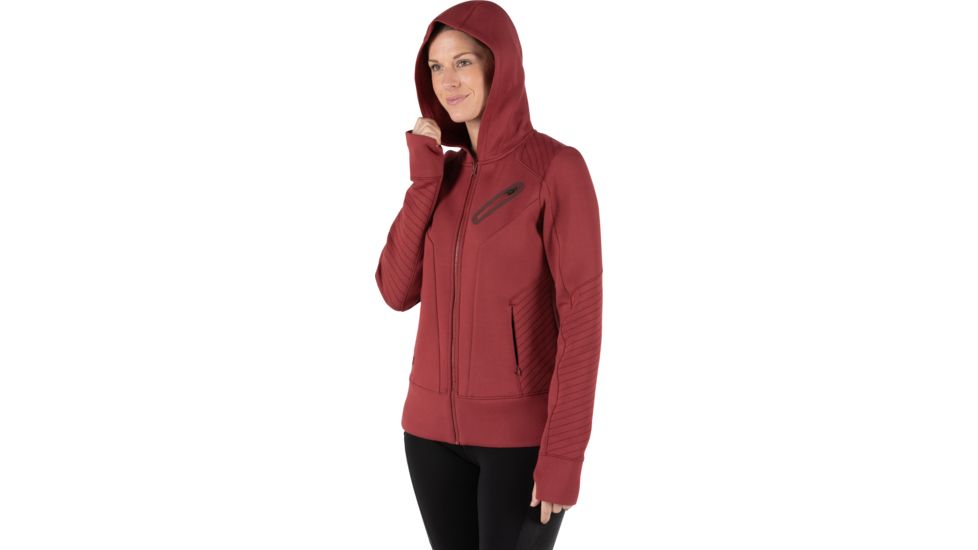 5.11 Tactical Emma Full Zip Sweatshirt - Womens, Cabernet, Large, 62079-569-L