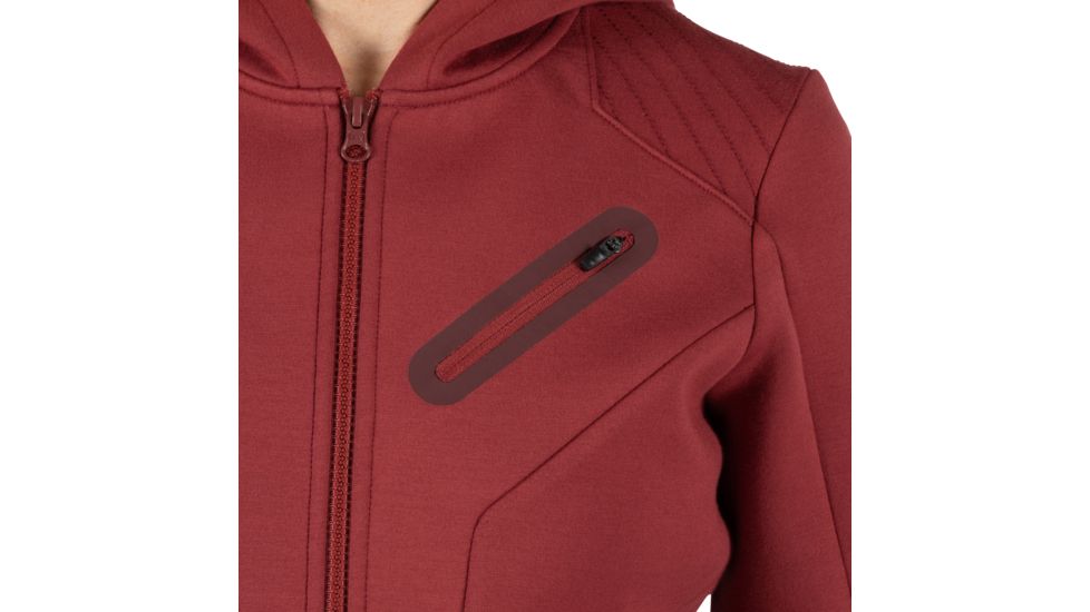 5.11 Tactical Emma Full Zip Sweatshirt - Womens, Cabernet, Large, 62079-569-L