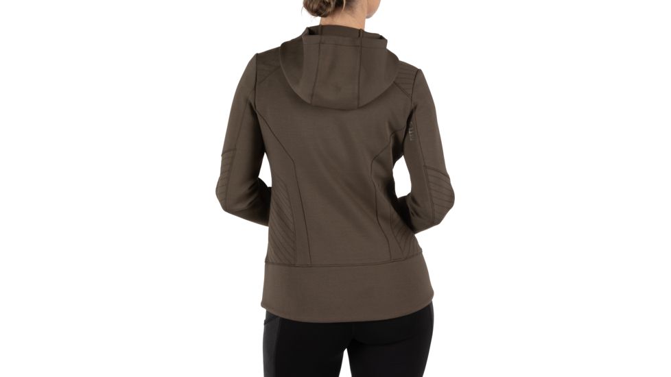 5.11 Tactical Emma Full Zip Sweatshirt - Womens, Tundra, Large, 62079-192-L