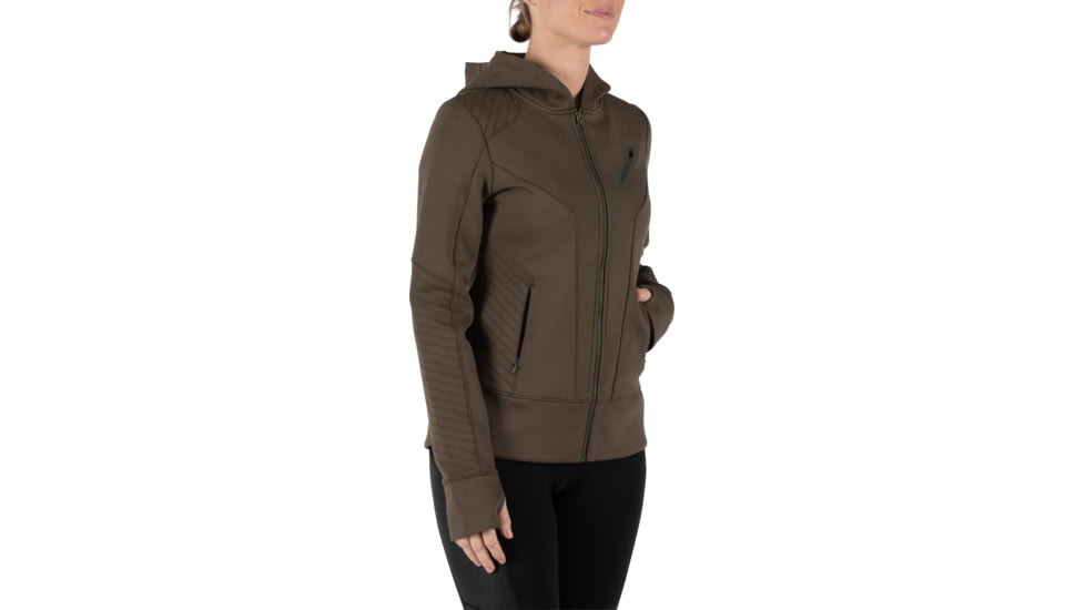 5.11 Tactical Emma Full Zip Sweatshirt - Womens, Tundra, Large, 62079-192-L