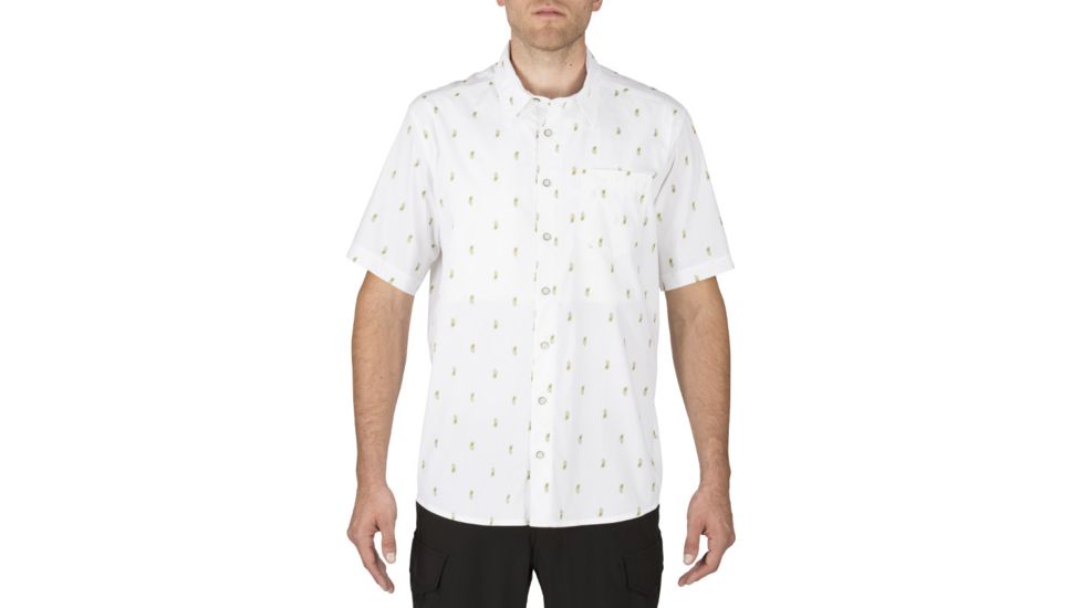 5.11 Tactical Five-O Covert Shirt, WHITE, XL 71357-WHITE-XL