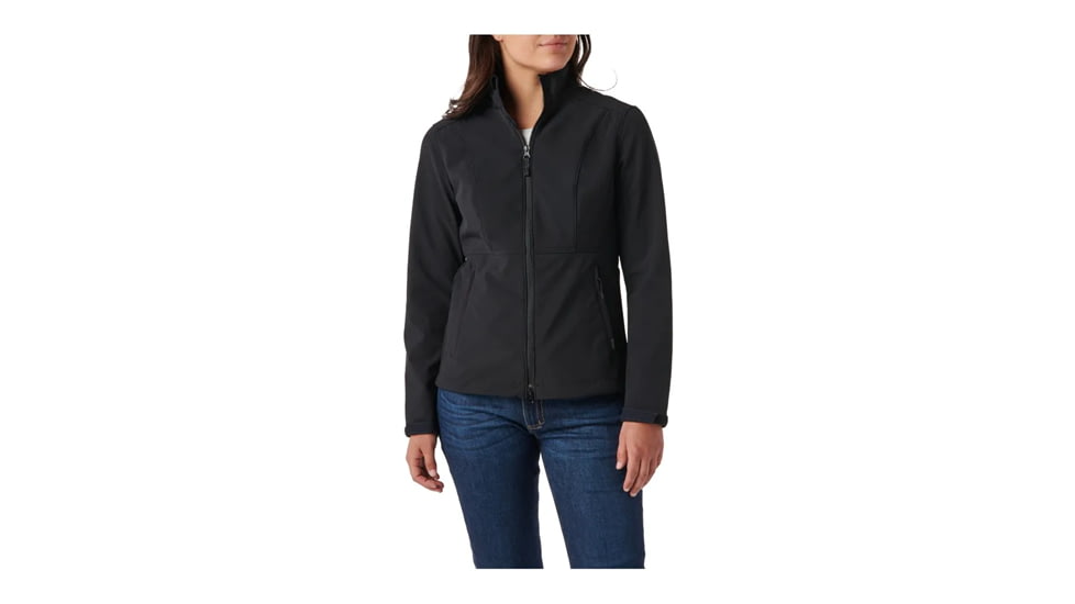 5.11 Tactical Leone Softshell Jacket, Black, 38084ABR-019-M