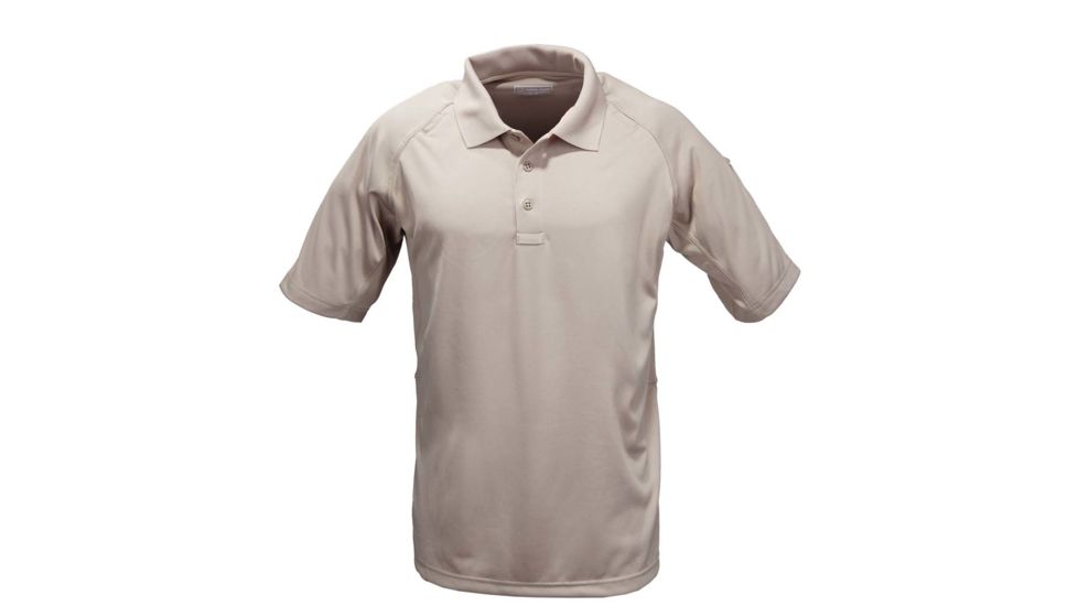 5.11 Tactical Performance Short Sleeve Polo - Men's, 4XL, Tall, Silver Tan, 71049T-160-4XL