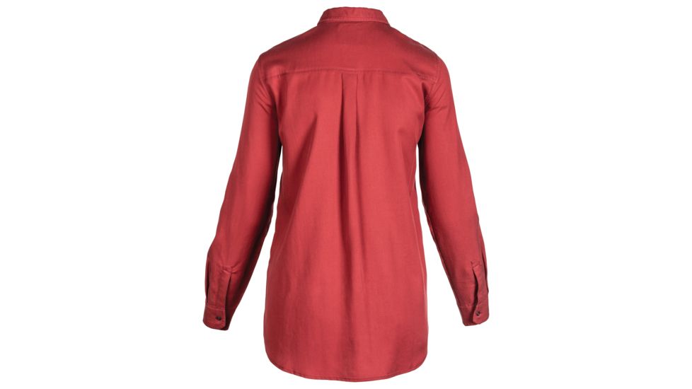 5.11 Tactical Nikita Long Sleeve Shirt - Womens, Cabernet, Small, 62398-569-S