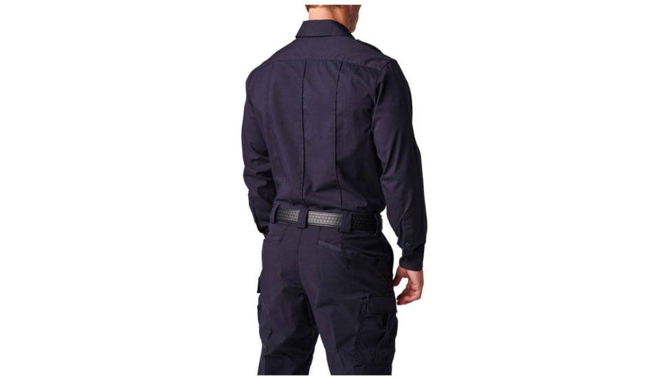 5.11 Tactical NYPD Stryke Ripstop LS TL - Mens, Medium, Tall, Uniform White, 72542T-762-M-T