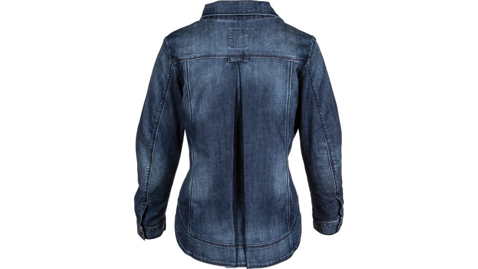 5.11 Tactical Penelope Denim Jacket - Womens, Pac Indigo, Large, 38080-640-L