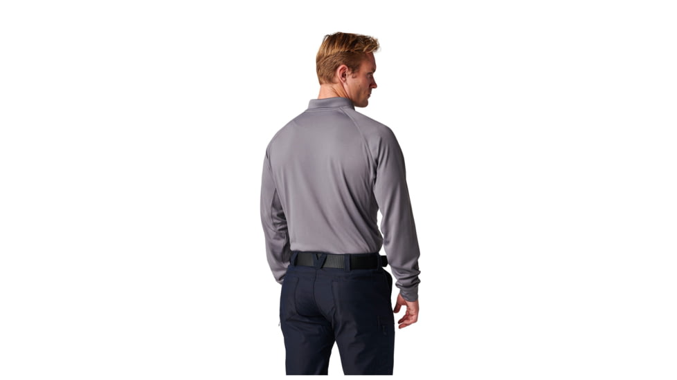 5.11 Tactical Performance Long Sleeve Polo - Men's, Storm, Large, 72049-092-L
