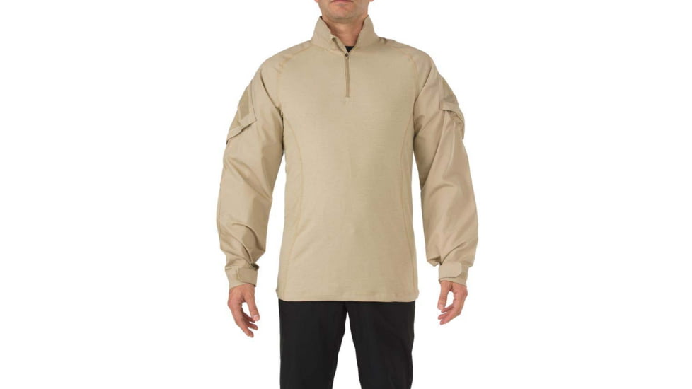 5.11 Tactical Rapid Assault Shirt - Mens, TDU Khaki, XL, 72194ABR-162-XL