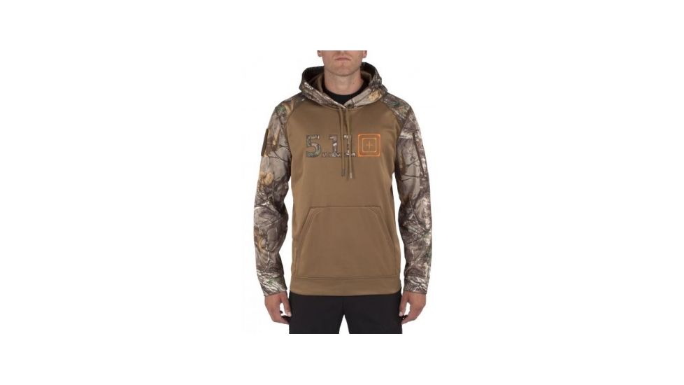5.11 Tactical Realtree Hoodie, Battle Brown - 72432-116-2XL