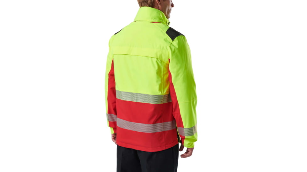 5.11 Tactical Responder Hi-Vis Parka 2.0 - Mens, Range Red, Extra Large, 48379-477-XL