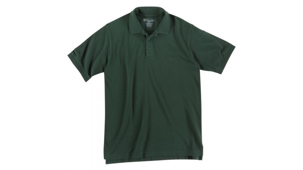 5.11 Tactical Short Sleeve Utility Polo, L.E. Green, XL 41180-860-XL