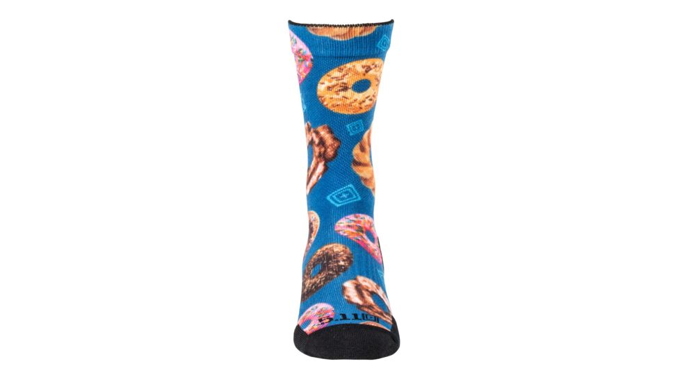5.11 Tactical Sock &amp; Awe Donut Time - Mens, Multi, Large, 10041AX-999-L
