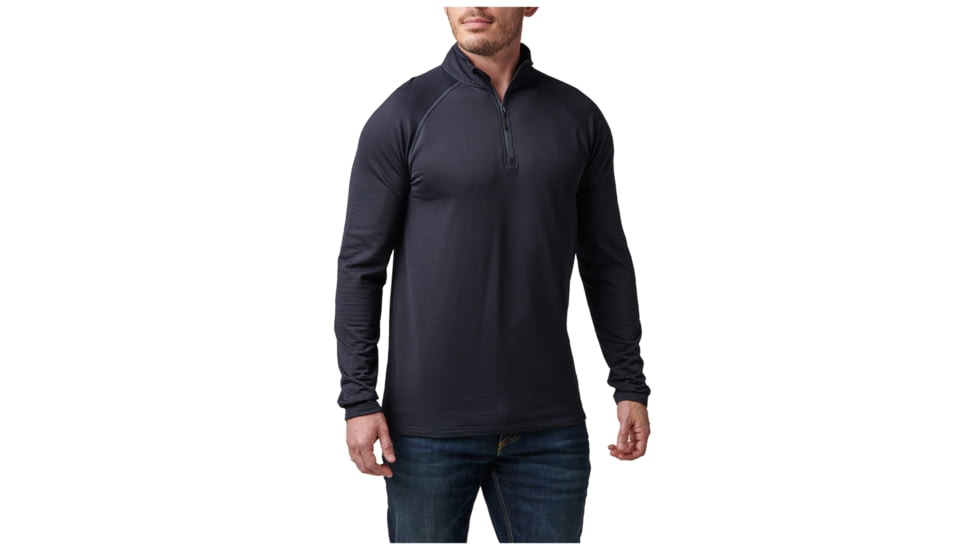 5.11 Tactical Stratos 1/4 Zip Midlayer - Mens, Dark Navy, Extra Large, 72235-724-XL