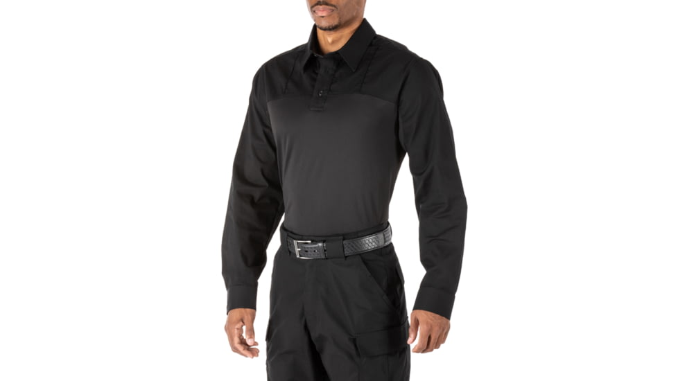 5.11 Tactical Stryke PDU Rapid L/S Shirt - Mens, Black, LR, 72519ABR-019-L-R