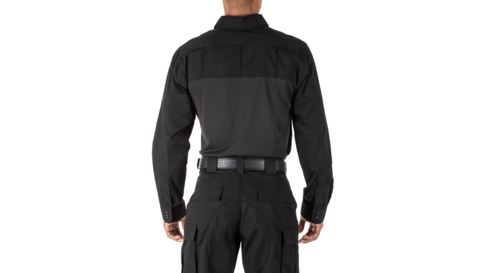 5.11 Tactical Stryke PDU Rapid L/S Shirt - Mens, Black, LR, 72519ABR-019-L-R