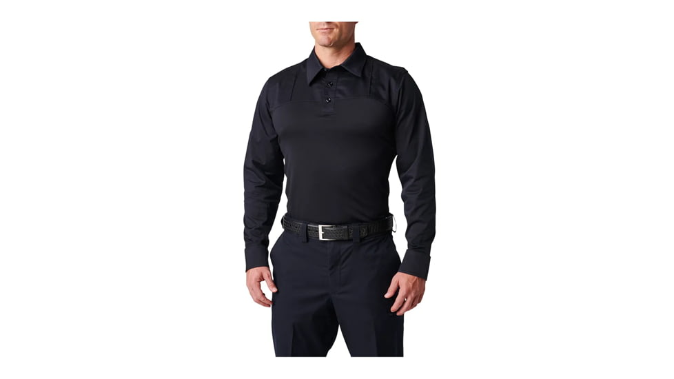5.11 TACTICAL Stryke PDU TW Rapid Long Sleeve - Mens, Midnight Navy, Large, 5-72547ABR750LR