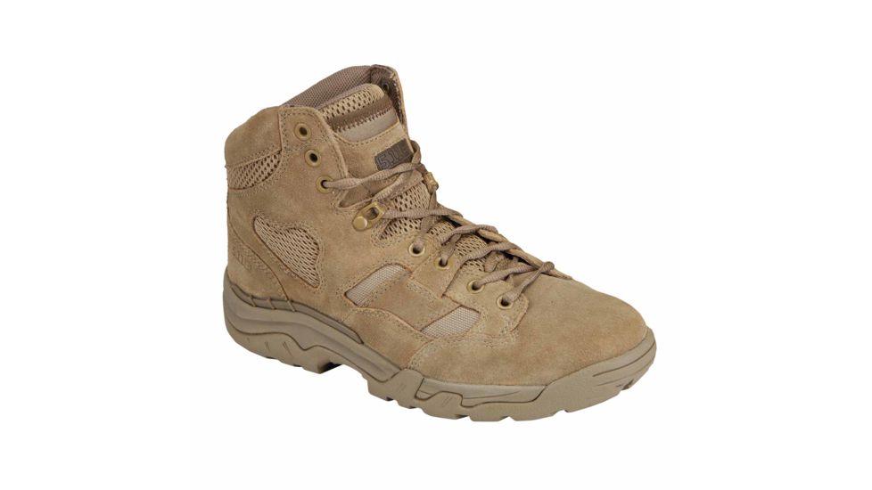 5.11 Tactical Taclite 6in. Boots, Coyote Tan, Size 11.5 Wide 12030-120-11.5-W